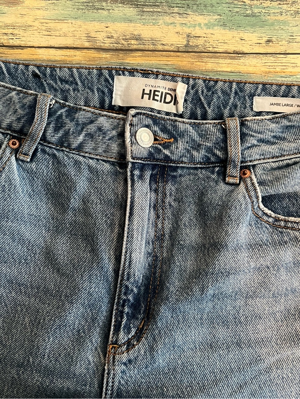 ✨ Dynamite Denim Heidi High Rise Wide Leg Jeans - Size 6/28